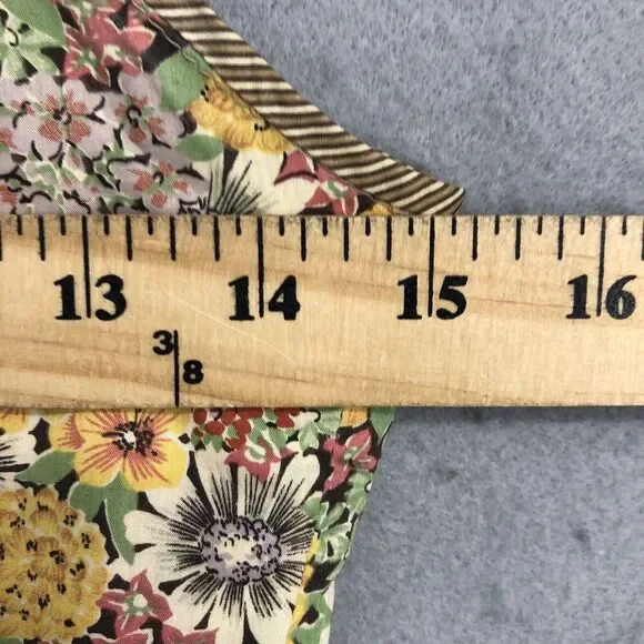 Vintage Anna Belinda Womens Dress Boho Hippie Cottage Brown Small S - Picture 11 of 12